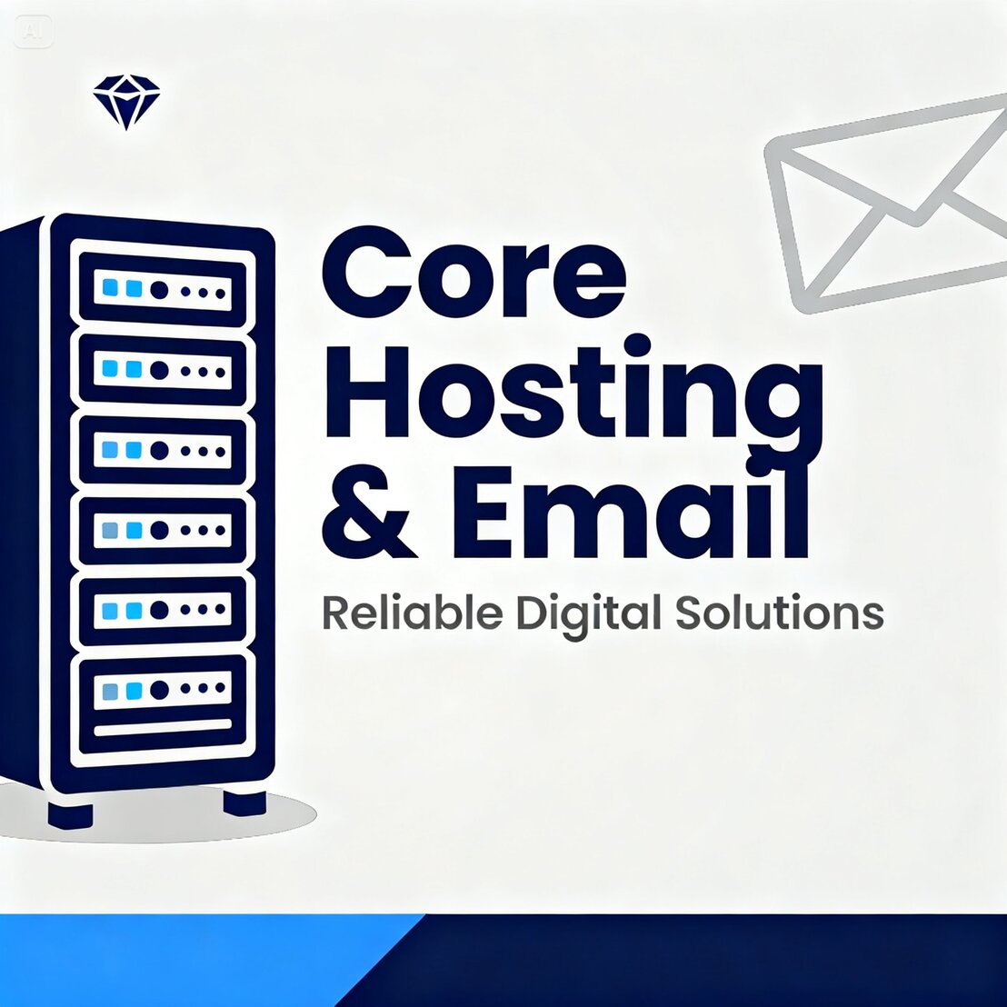 Email hosting admin console