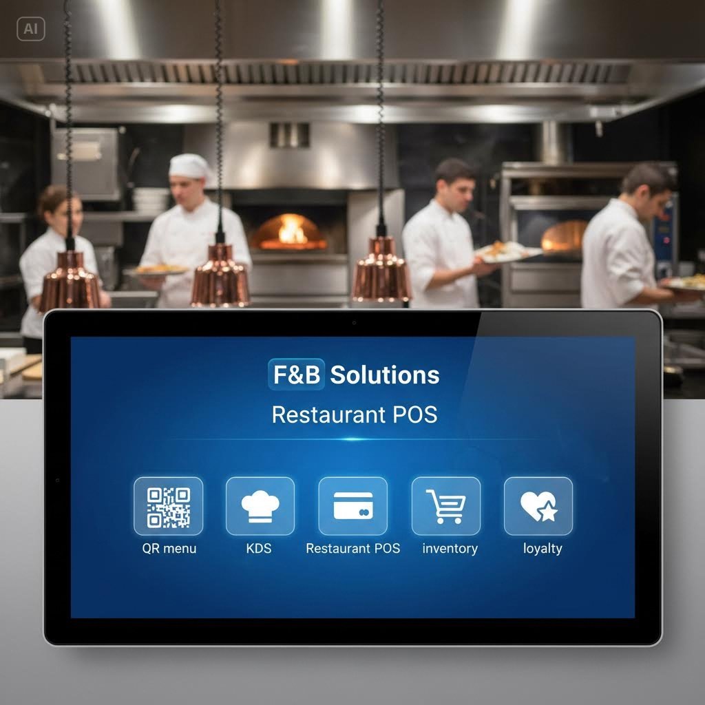 Restaurant POS with QR ordering