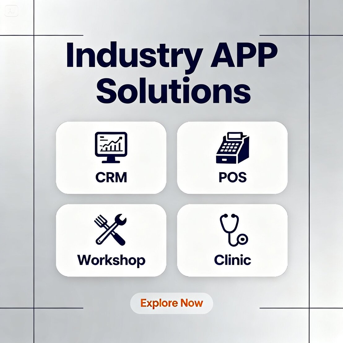 Preconfigured business application dashboard