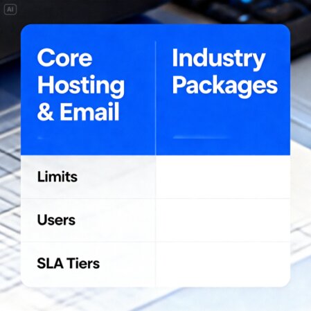 Plan tiers comparison graphic